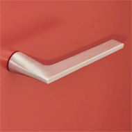 Lieve Mortise Handle On Rose - Satin Ch